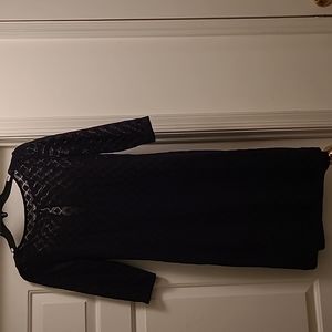 Jones New York Black Lace Cocktail Dress